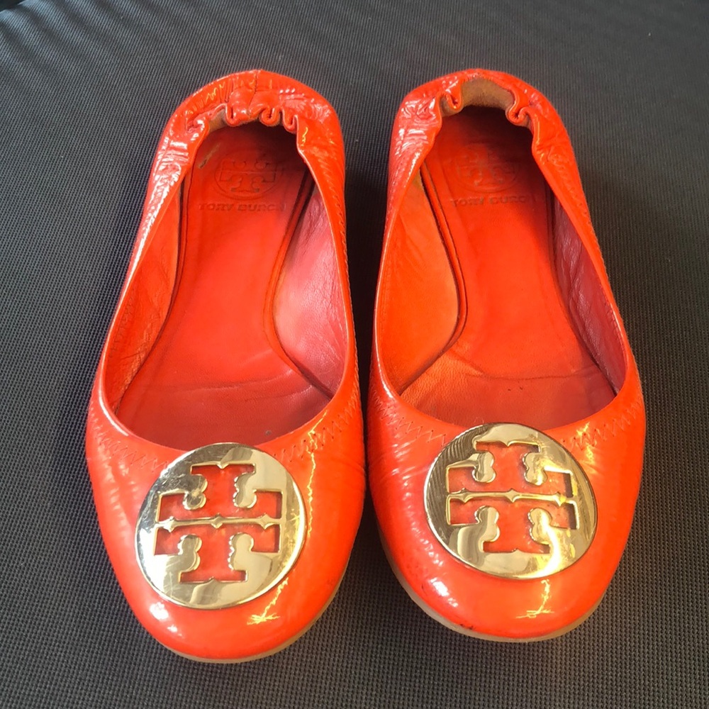 Tory Burch Patent Leather Ballet Flats